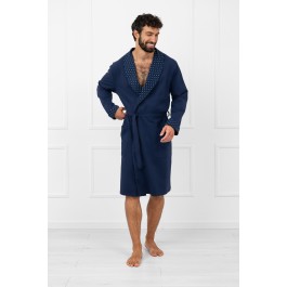 Szlafrok męski długi rękaw Gerard