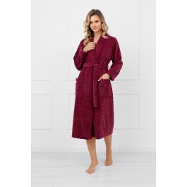 Bona szlafrok damski długi rękaw